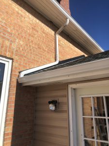 eavestroughing complex bends multi-story